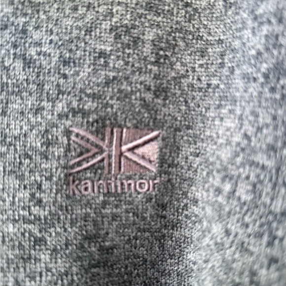 Karrimor men's quarter-zip pullover long sleeve in dark gray EUC - Picture 3 of 5